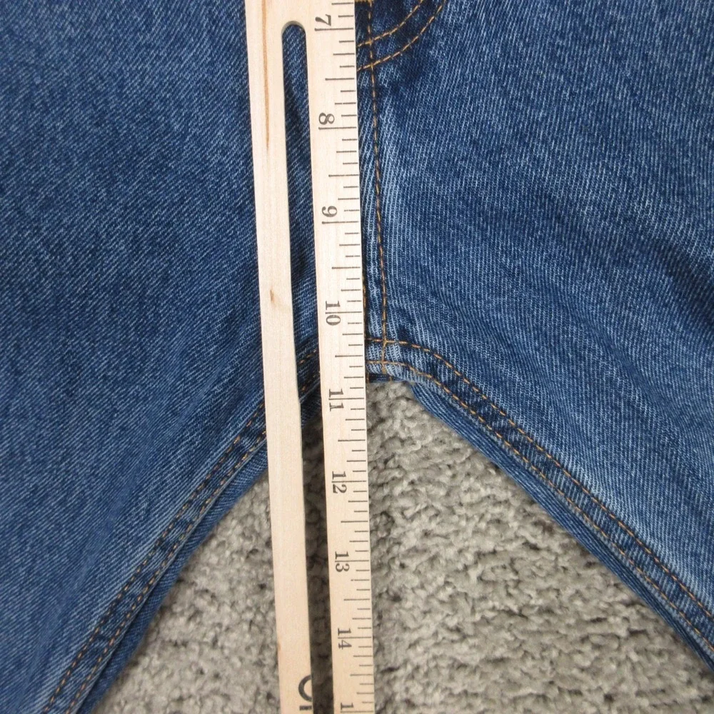 Levis Jeans Mens 29x30 Blue 505 Regular Straight Stone Wash Zip Fly Denim Pants